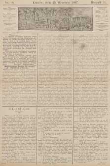 Kuryer Kolejowy : organ galicyjskich kolejarzy. R.2, 1897, nr 18