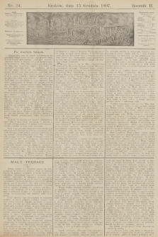 Kuryer Kolejowy : organ galicyjskich kolejarzy. R.2, 1897, nr 24