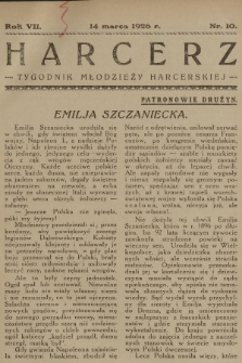 Harcerz : tygodnik młodzieży harcerskiej. R.7, 1926, nr 10