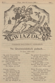 Gwiazdka : tygodnik dla dzieci i młodzieży. R.1, 1925, № 23