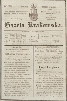Gazeta Krakowska. 1835, nr 62