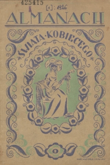 Almanach Świata Kobiecego. 1926, nr 1