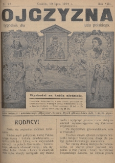 Ojczyzna : tygodnik dla ludu polskiego. 1910, nr 28
