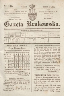 Gazeta Krakowska. 1835, nr 170