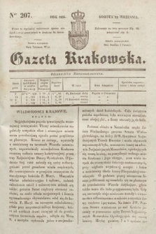 Gazeta Krakowska. 1835, nr 207