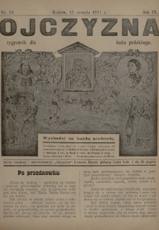 Ojczyzna : tygodnik dla ludu polskiego. 1911, nr 33