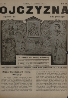 Ojczyzna : tygodnik dla ludu polskiego. 1911, nr 24
