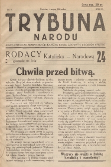 Trybuna Narodu. 1928, nr 5