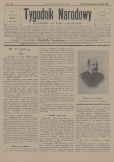 Tygodnik Narodowy. 1900, nr 16