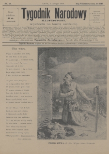 Tygodnik Narodowy : illustrowany. 1900, nr 19