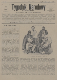 Tygodnik Narodowy : illustrowany. 1900, nr 20