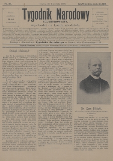 Tygodnik Narodowy : illustrowany. 1900, nr 30