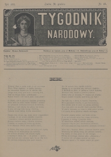 Tygodnik Narodowy. 1900, nr 64