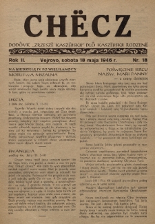 Chëcz : dodôvk „Zrzeszë Kaszëbskji” dlô kaszëbskji rodzenë. 1946, nr 18