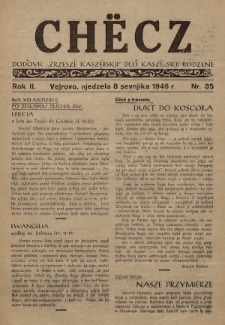 Chëcz : dodôvk „Zrzeszë Kaszëbskji” dlô kaszëbskji rodzenë. 1946, nr 35