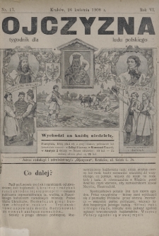 Ojczyzna : tygodnik dla ludu polskiego. 1908, nr 17