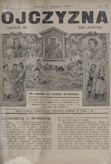 Ojczyzna : tygodnik dla ludu polskiego. 1908, nr 44