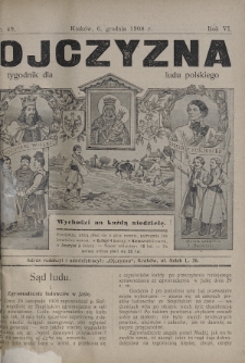 Ojczyzna : tygodnik dla ludu polskiego. 1908, nr 49
