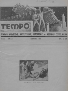 Tempo : sprawy społeczne, artystyczne, literackie w redakcji Czytelników. 1938, nr 5-6