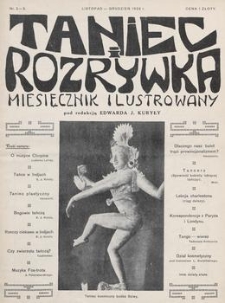 Taniec i Rozrywka : miesięcznik ilustrowany. 1926, nr 2-3