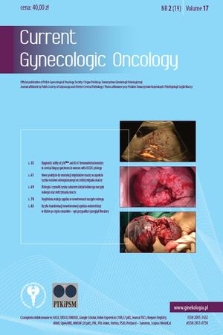 Current Gynecologic Oncology. Vol. 17, 2019, nr 2