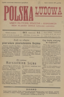 Polska Ludowa : gazeta polityczna, społeczna i gospodarcza : organ Polskiego Centrum Katolicko-Ludowego. R.2, 1928, no 8