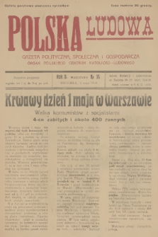 Polska Ludowa : gazeta polityczna, społeczna i gospodarcza : organ Polskiego Centrum Katolicko-Ludowego. R.2, 1928, no 14