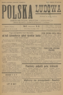 Polska Ludowa : gazeta polityczna, społeczna i gospodarcza : organ Polskiego Centrum Katolicko-Ludowego. R.2, 1928, no 44