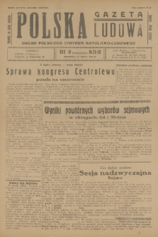 Polska Gazeta Ludowa : dawniej „Polska Ludowa" : organ Polskiego Centrum Katolicko-Ludowego. R.4, 1930, no 29/30