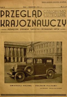 Przegląd Krajoznawczy : czasopismo ilustrowane poświęcone sprawom turystyki i rozbudowy kraju. 1933, nr 5-6