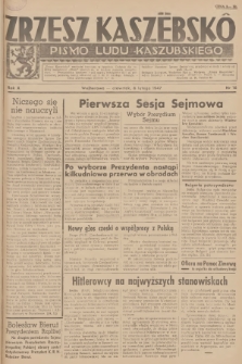 Zrzesz Kaszëbskô : pismo ludu kaszubskiego. R.10, 1947, nr 16