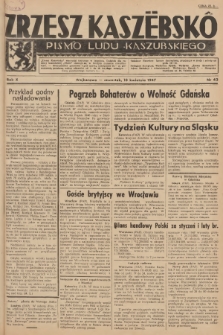 Zrzesz Kaszëbskô : pismo ludu kaszubskiego. R.10, 1947, nr 42