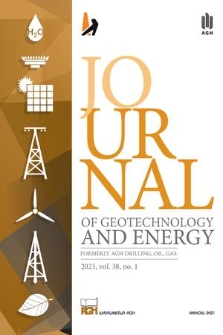 Journal of Geotechnology and Energy. Vol. 38, 2021, no. 1