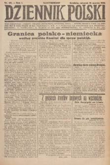 Ilustrowany Dziennik Polski : organ demokratyczny i narodowy, poświęcony sprawie wolnej, zjednoczonej Rzpltej. R. 1, 1919, nr 40