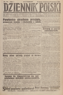 Ilustrowany Dziennik Polski : organ demokratyczny i narodowy, poświęcony sprawie wolnej, zjednoczonej Rzpltej. R. 1, 1919, nr 78