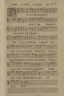 Ein Deutsch Gesang Dem Durchlauchtigen Hochgeboren Fürsten und Herrn [...] Johann Casimirn [...] Mit Zehen Stimmen [...] Componirt [...]. 6.