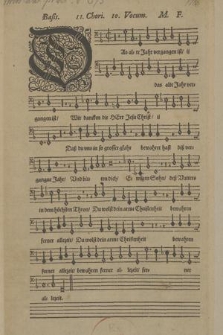 Ein Deutsch Gesang Dem Durchlauchtigen Hochgeboren Fürsten und Herrn [...] Johann Casimirn [...] Mit Zehen Stimmen [...] Componirt [...]. 9.