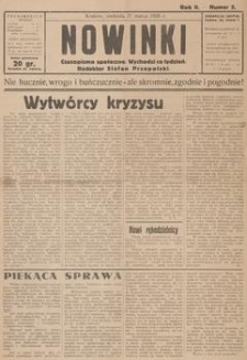 Nowinki : czasopismo społeczne. 1935, nr 2