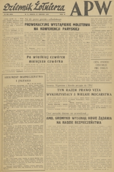 Dziennik Żołnierza APW. R.4, 1946, nr 208