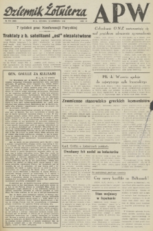 Dziennik Żołnierza APW. R.4, 1946, nr 216