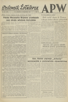 Dziennik Żołnierza APW. R.4, 1946, nr 239