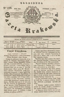 Codzienna Gazeta Krakowska. 1833, nr 176