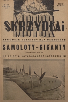 Skrzydła i Motor : tygodnik lotniczy. R. 2, 1947, nr 16