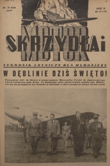 Skrzydła i Motor : tygodnik lotniczy. R. 2, 1947, nr 21
