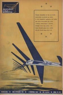 Skrzydła i Motor : [tygodnik ilustrowany Ligi Lotniczej]. R. 8, 1953, nr 14
