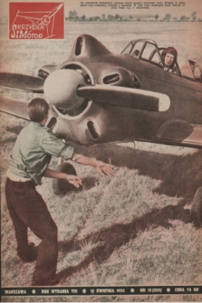 Skrzydła i Motor : [tygodnik ilustrowany Ligi Lotniczej]. R. 8, 1953, nr 15