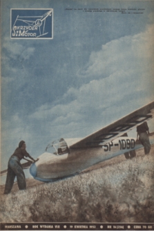Skrzydła i Motor : [tygodnik ilustrowany Ligi Lotniczej]. R. 8, 1953, nr 16