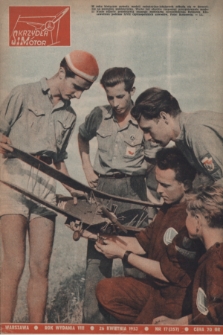 Skrzydła i Motor : [tygodnik ilustrowany Ligi Lotniczej]. R. 8, 1953, nr 17