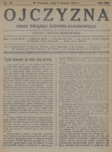 Ojczyzna : pismo Związku Ludowo-Narodowego. 1919, nr 10