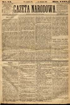 Gazeta Narodowa. 1869, nr 14